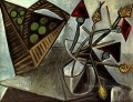 Naturaleza muerta con cesta de frutas 1942 Pablo Picasso